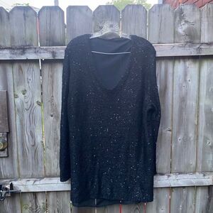 Apt.9 sequins sweater tunic sz. Xl